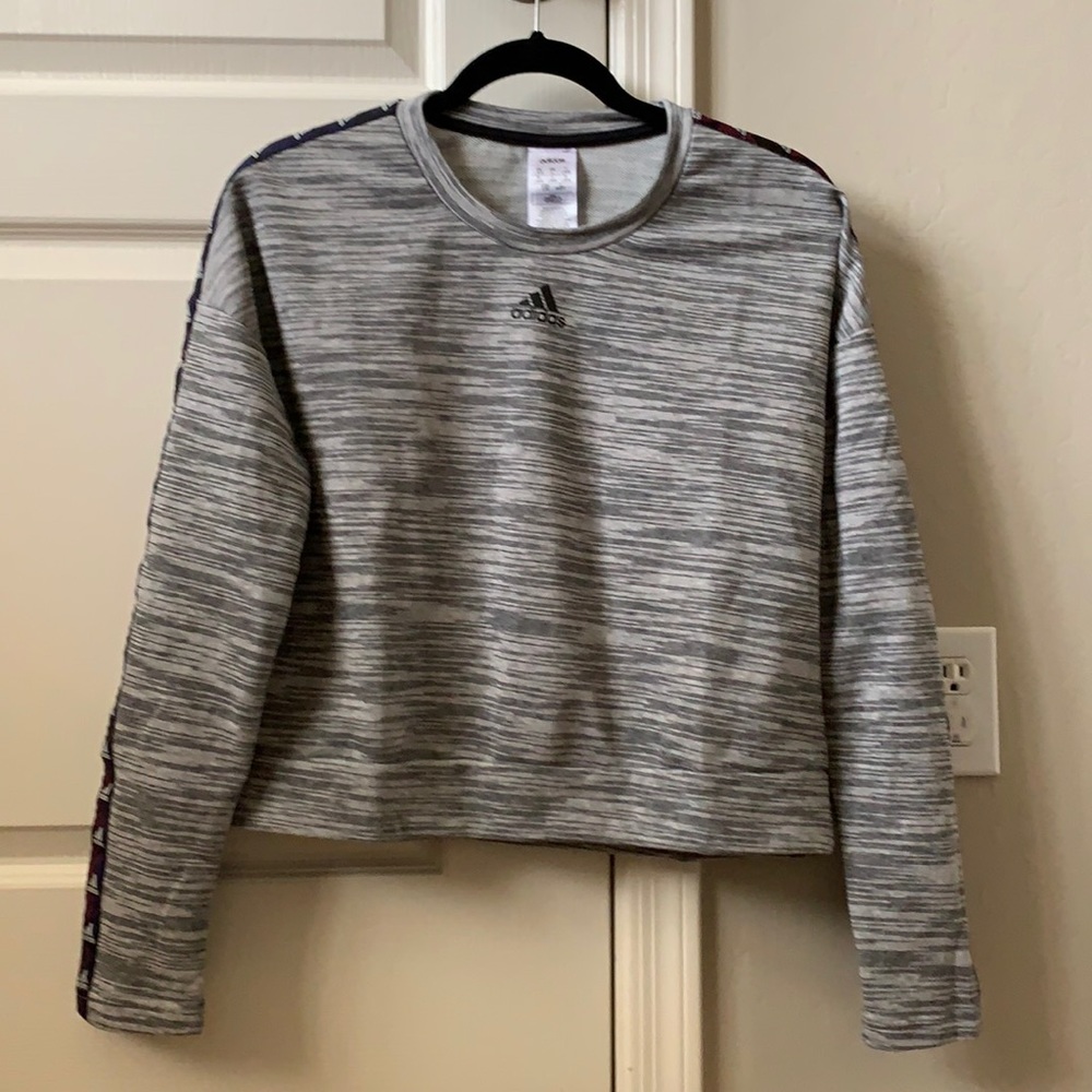 Adidas crop sweatshirt